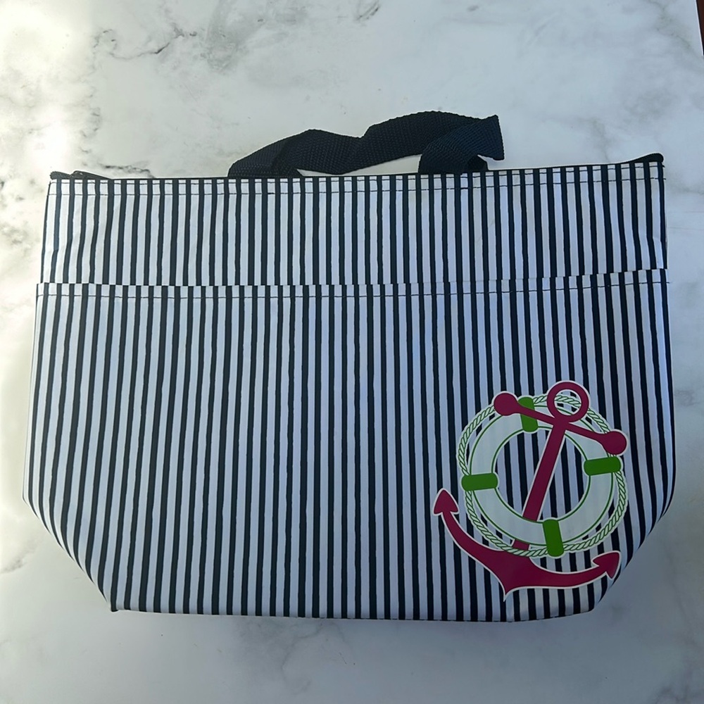 Thirty One Nautical Insulated Lunch Bag Tote